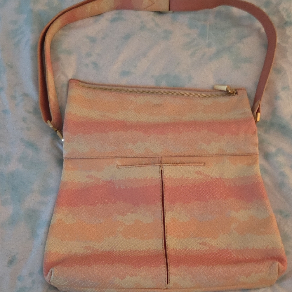 Hammitt Pastel Striped Shoulder Bag